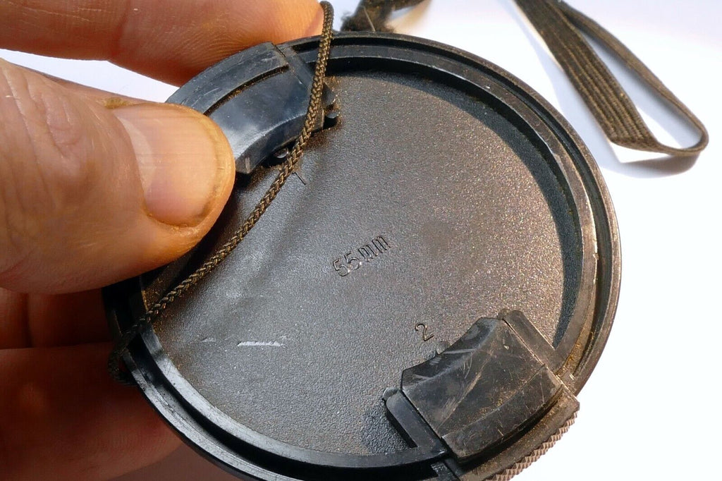 55mm Lens Front Cap snap on 80-200mm lens