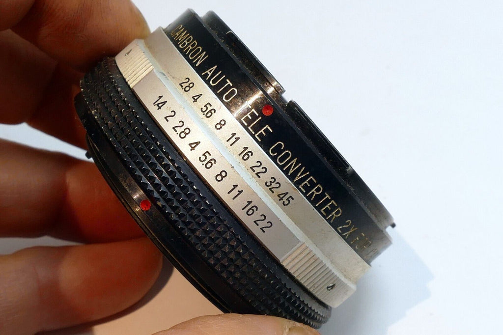 Cambron 2X Tele-converter lens for Canon FD FL mount