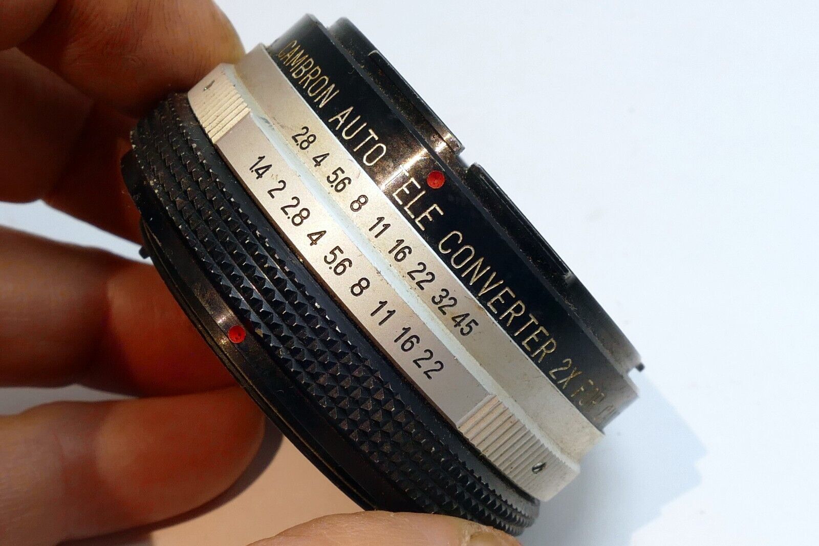 Cambron 2X Tele-converter lens for Canon FD FL mount