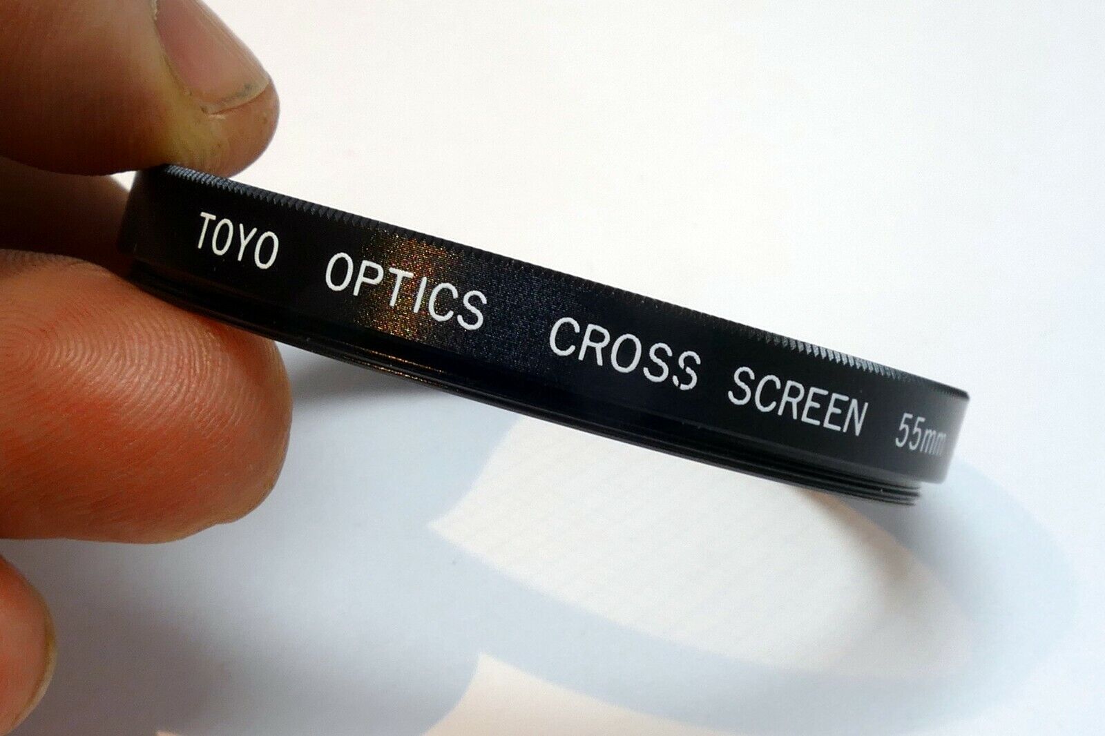 Toyo Optics  55mm Lens Filter CS Cross Screen 4 point Star 2mm