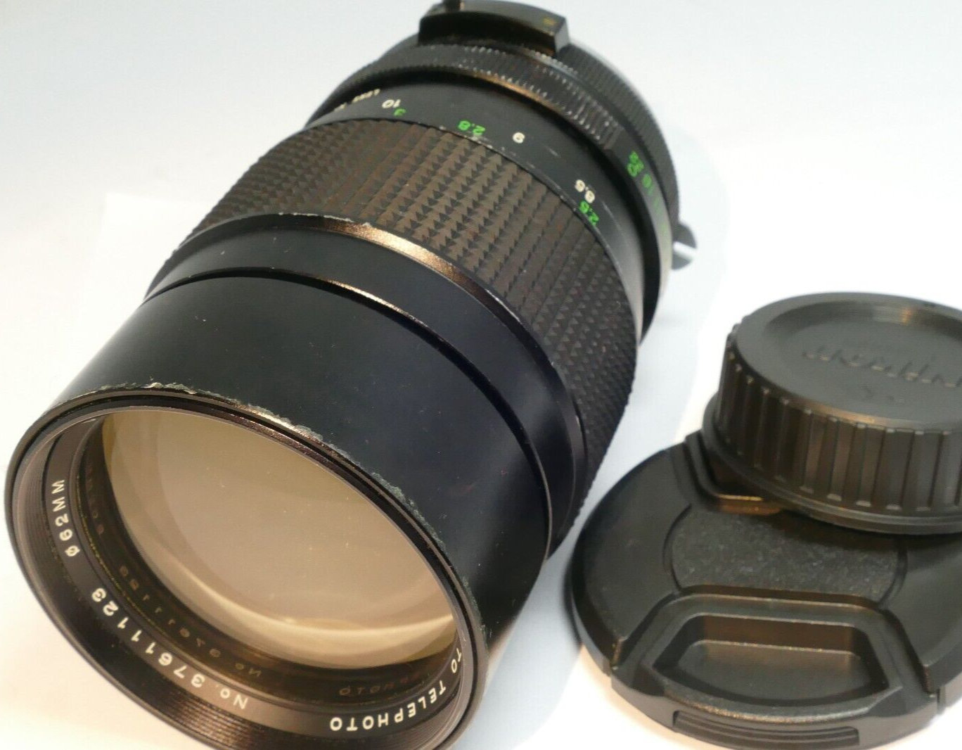 Vivitar 200mm f3.5 lens Non Ai  F mount  manual focus prime telephoto