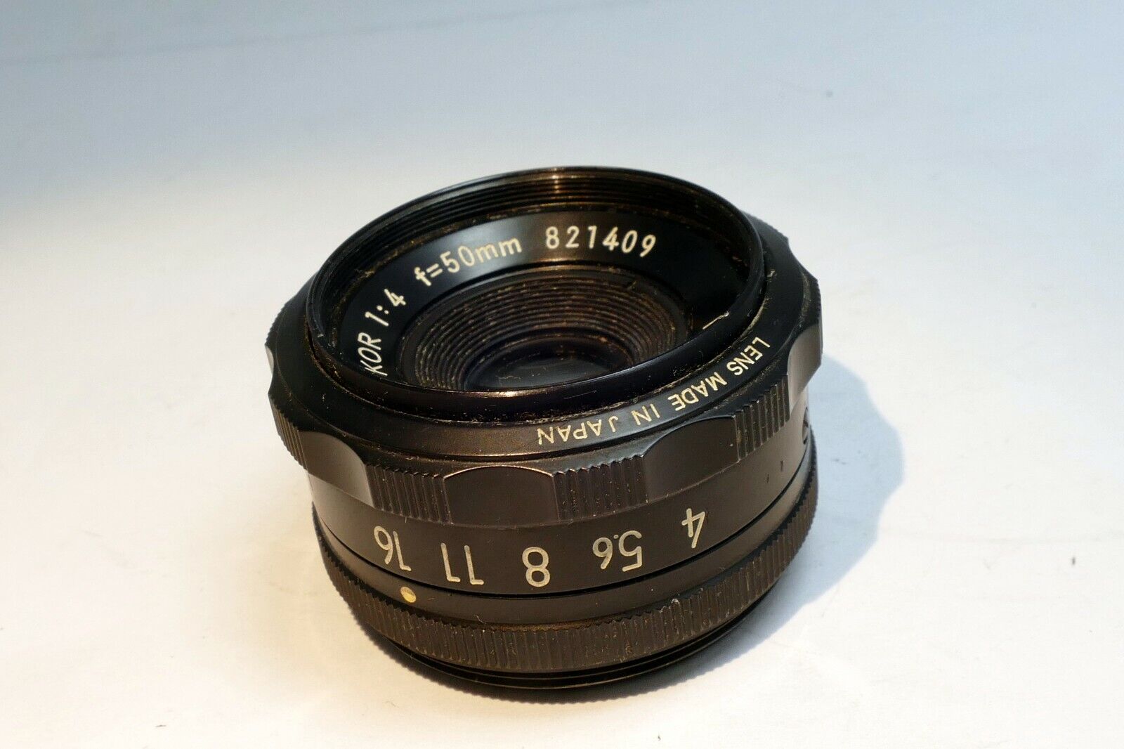 Nikon EL Nikkor 50mm f4 Lens (with haze inside) - AS IS