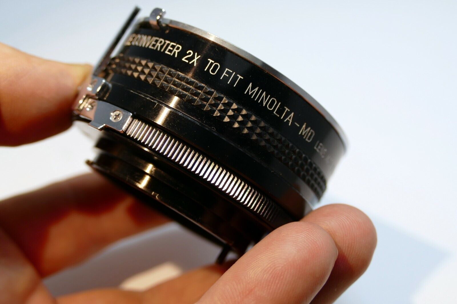 Soligor 2X Lens Teleconverter Extender Minolta MD mount for 50mm f1.4 Rokkor
