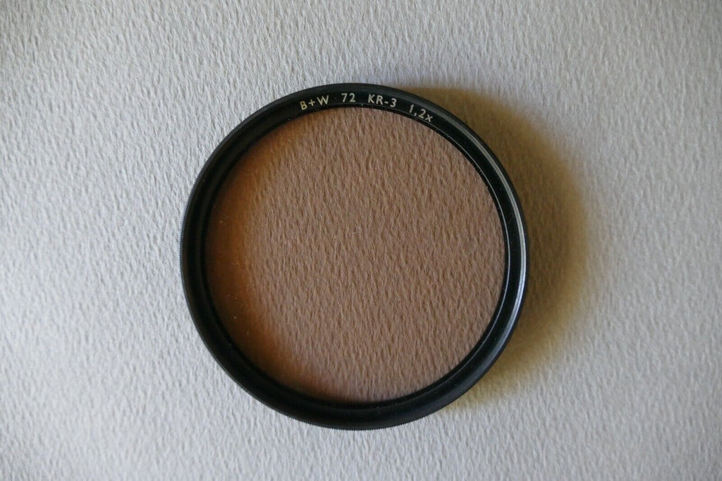 B+W 72mm F-Pro KR-3 1,2 x Filter Germany warming sky