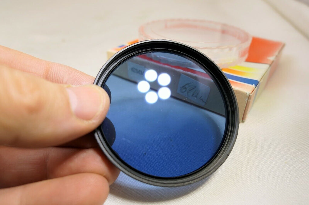 Eitar 62mm 80A Blue lens filter open box