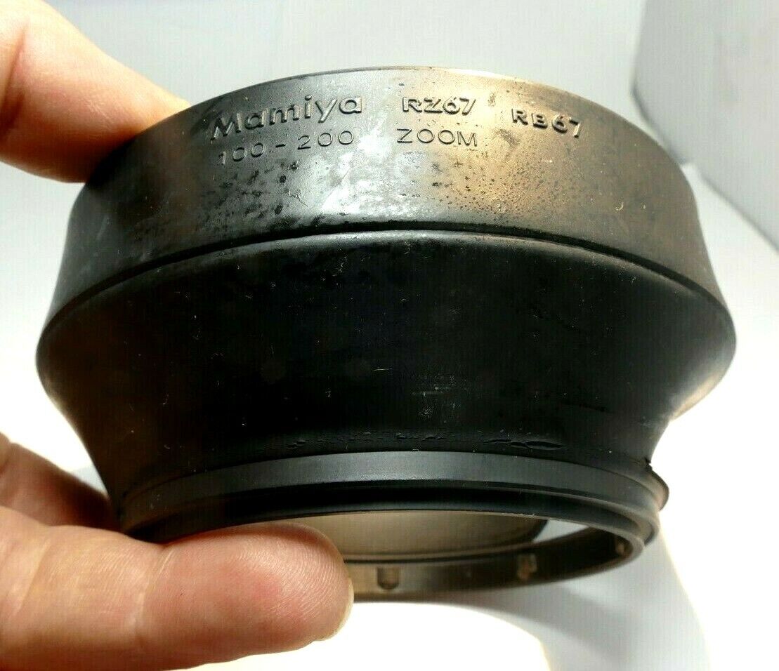 Rubber Lens Hood Shade for  Mamiya sekor C 100-200mm F5.2 W RB 67 RZ67 - Parts