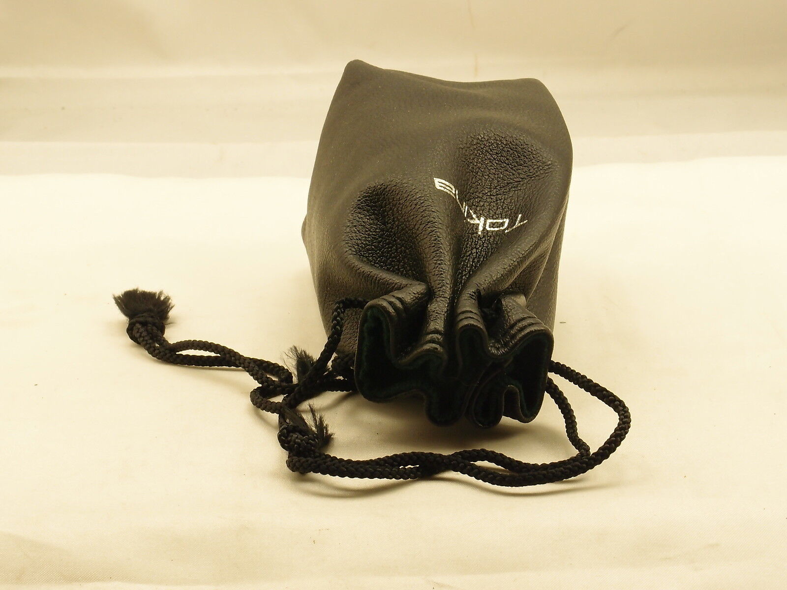 4.5" long Tokina Soft Camera Lense Case Pouch Cover With Drawstring