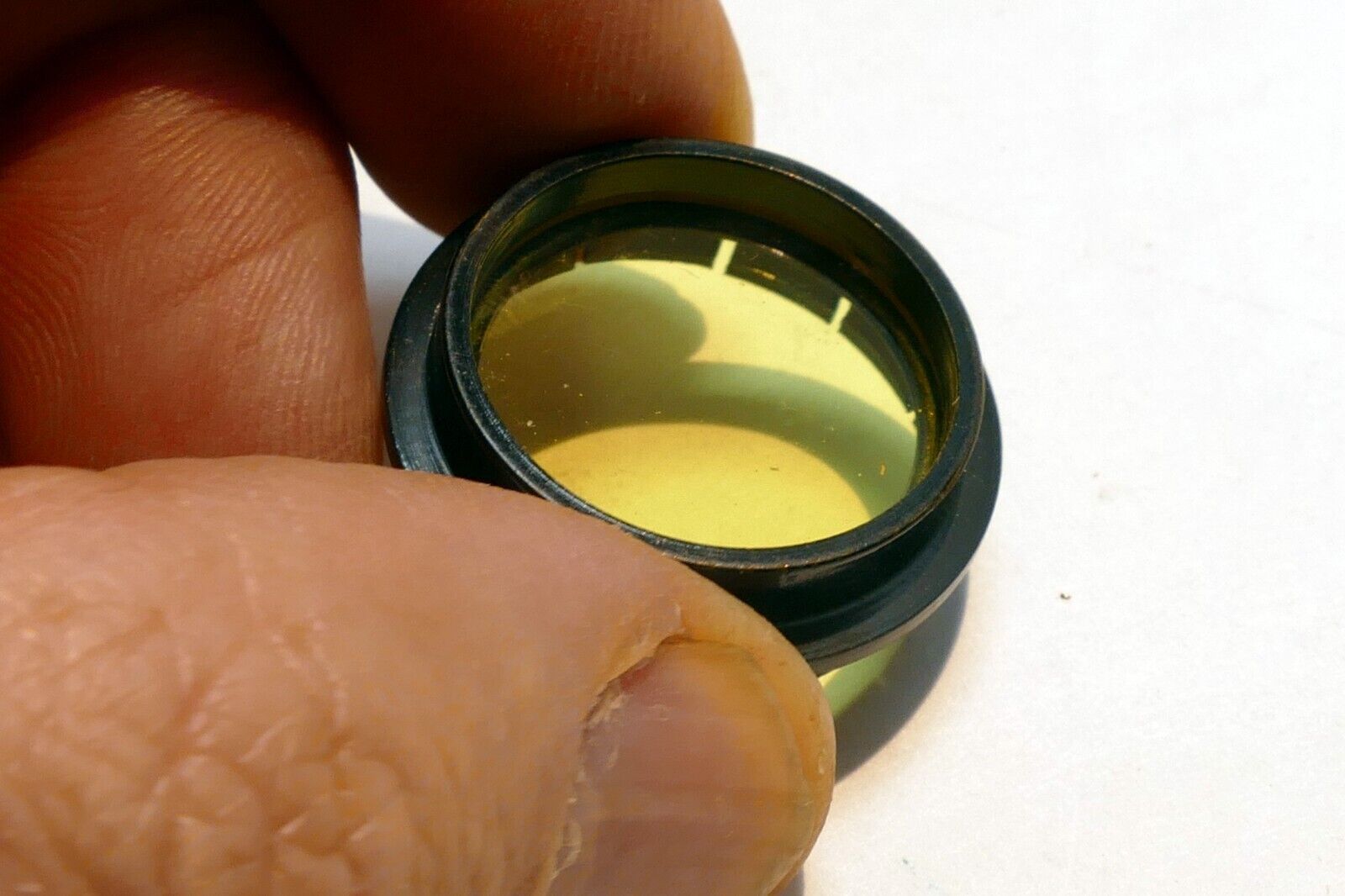 Argus Lens Accessory No. C-61 for Model “C” Light Yellow 2X Filter