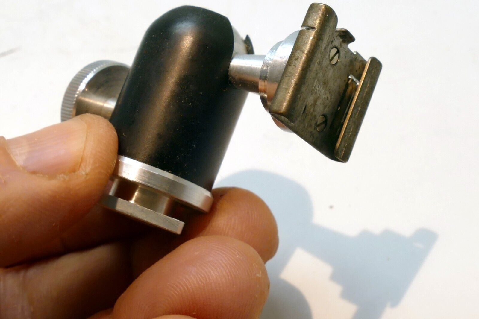 ✅ PRAZISION GERMAN SMALL BALL & SOCKET TRIPOD HEAD FOR FLASH  SLAVE