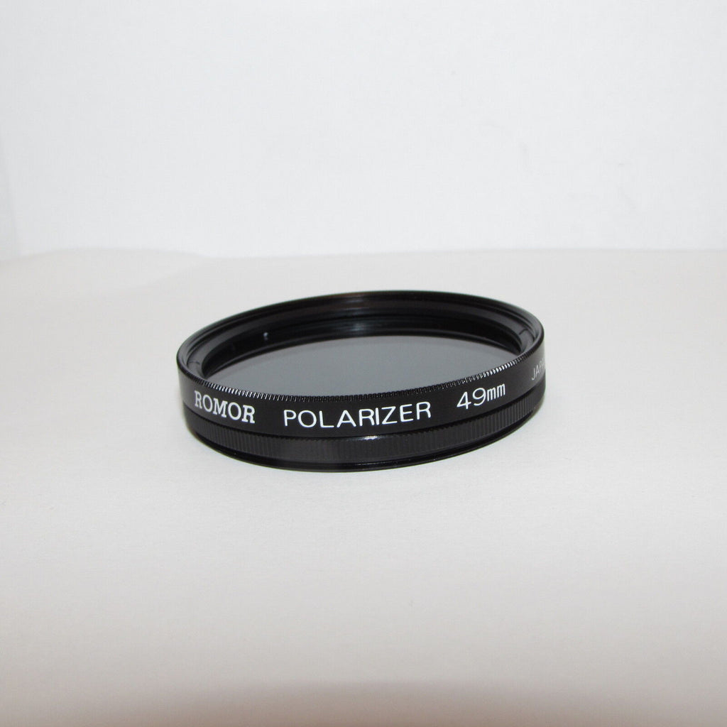 Used Romoz Polarizer 49mm Lens Filter Made in Japan O30626