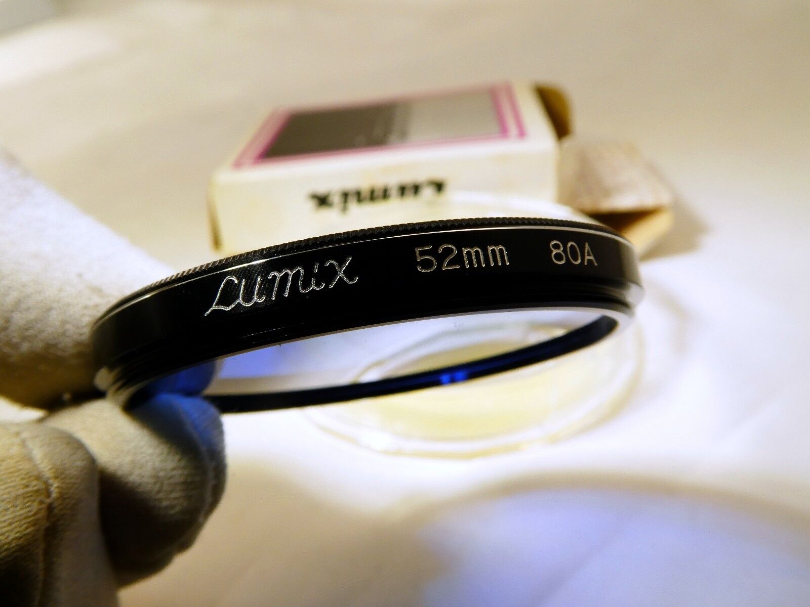 Lumix 80A 52mm Dark Blue Filter for Color Film Made in Japan Genuine EOM