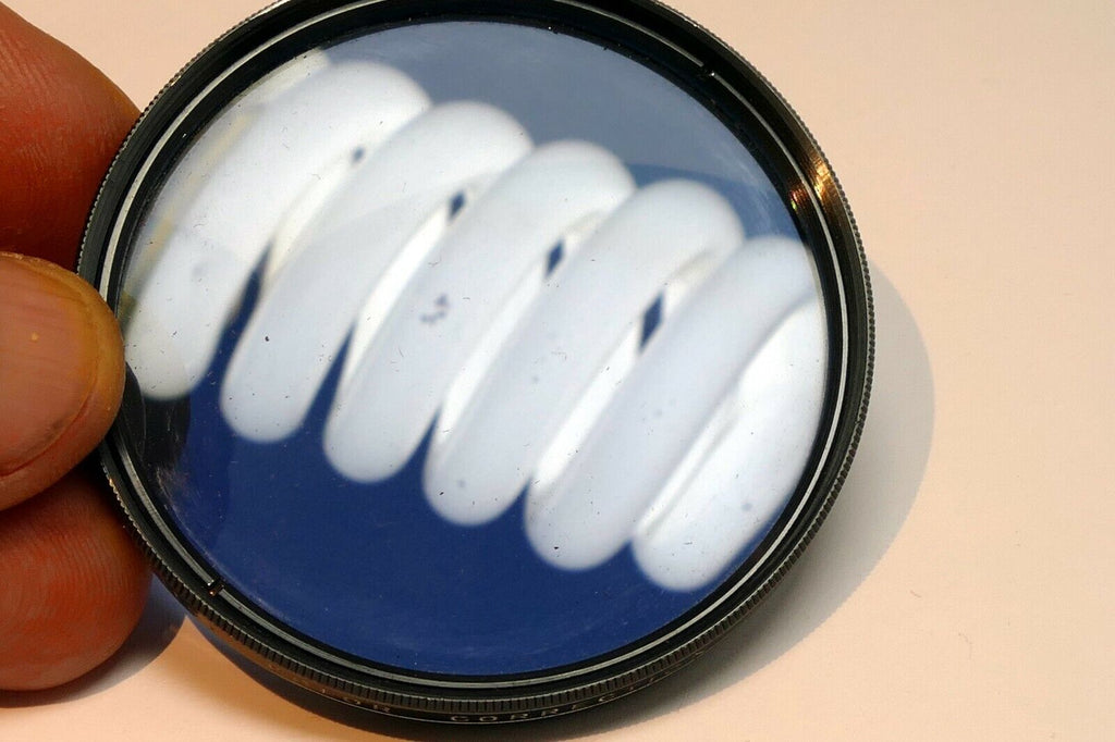 Vivitar 55mm Filter 80B  multi-coated deep blue cooling made in Japan