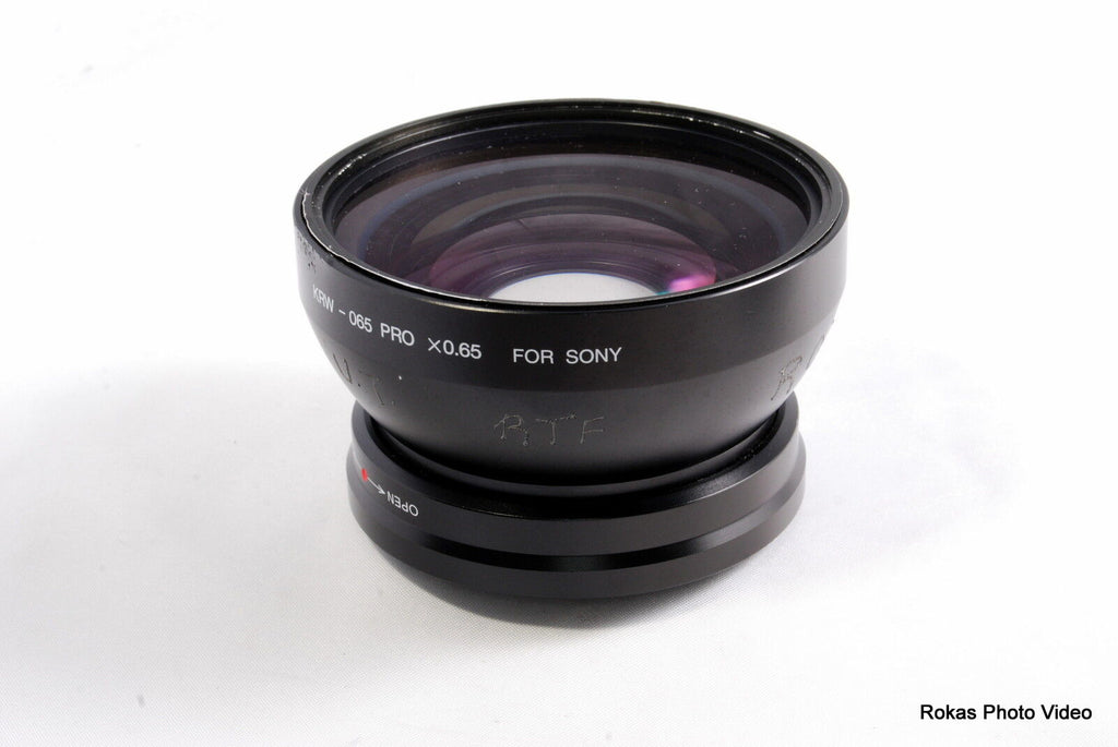 KRW – 065 PRO x0.65 for Sony Kenko Lens bayonet mount for camcorder wide angle