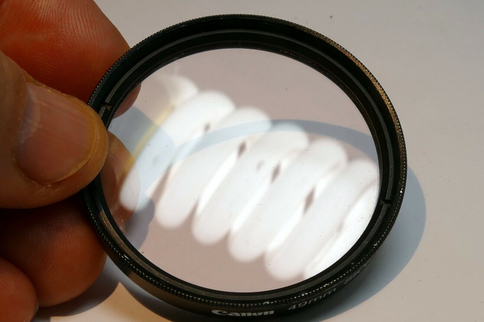 Canon 49mm Filter sky 1A skylight made in USA Genuine OEM