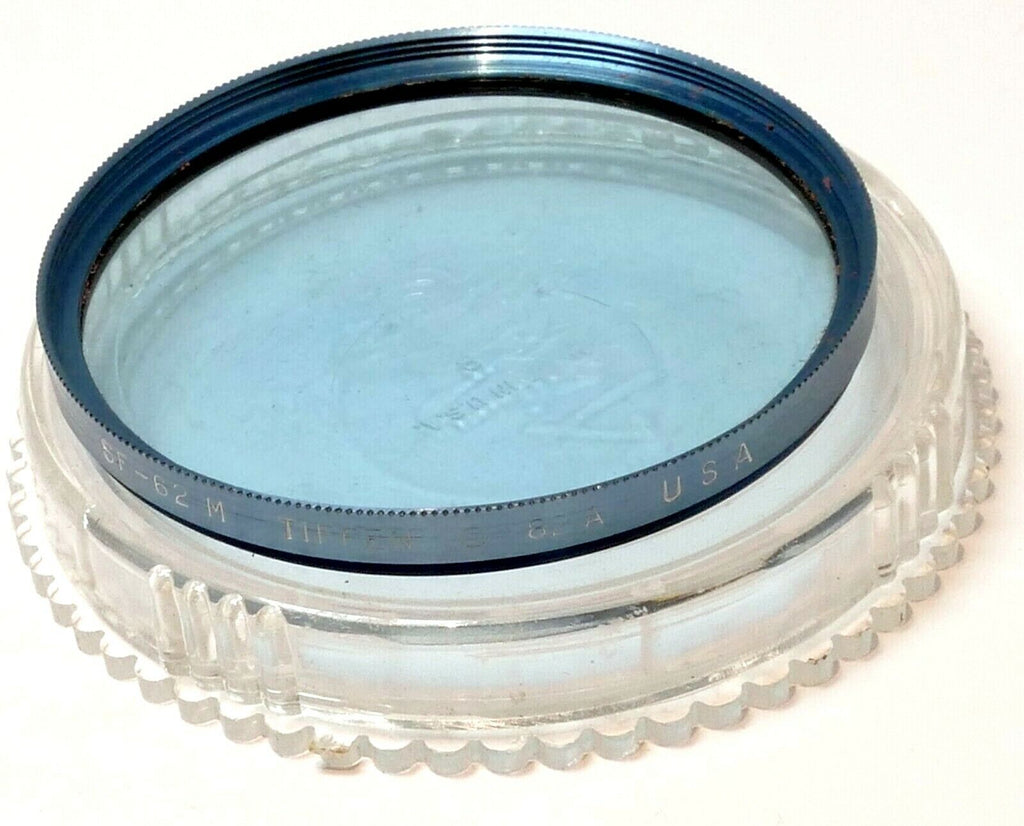 Tiffen Series # 8 VIII Lens Filter screw  in 62mm 82A light blue made in USA