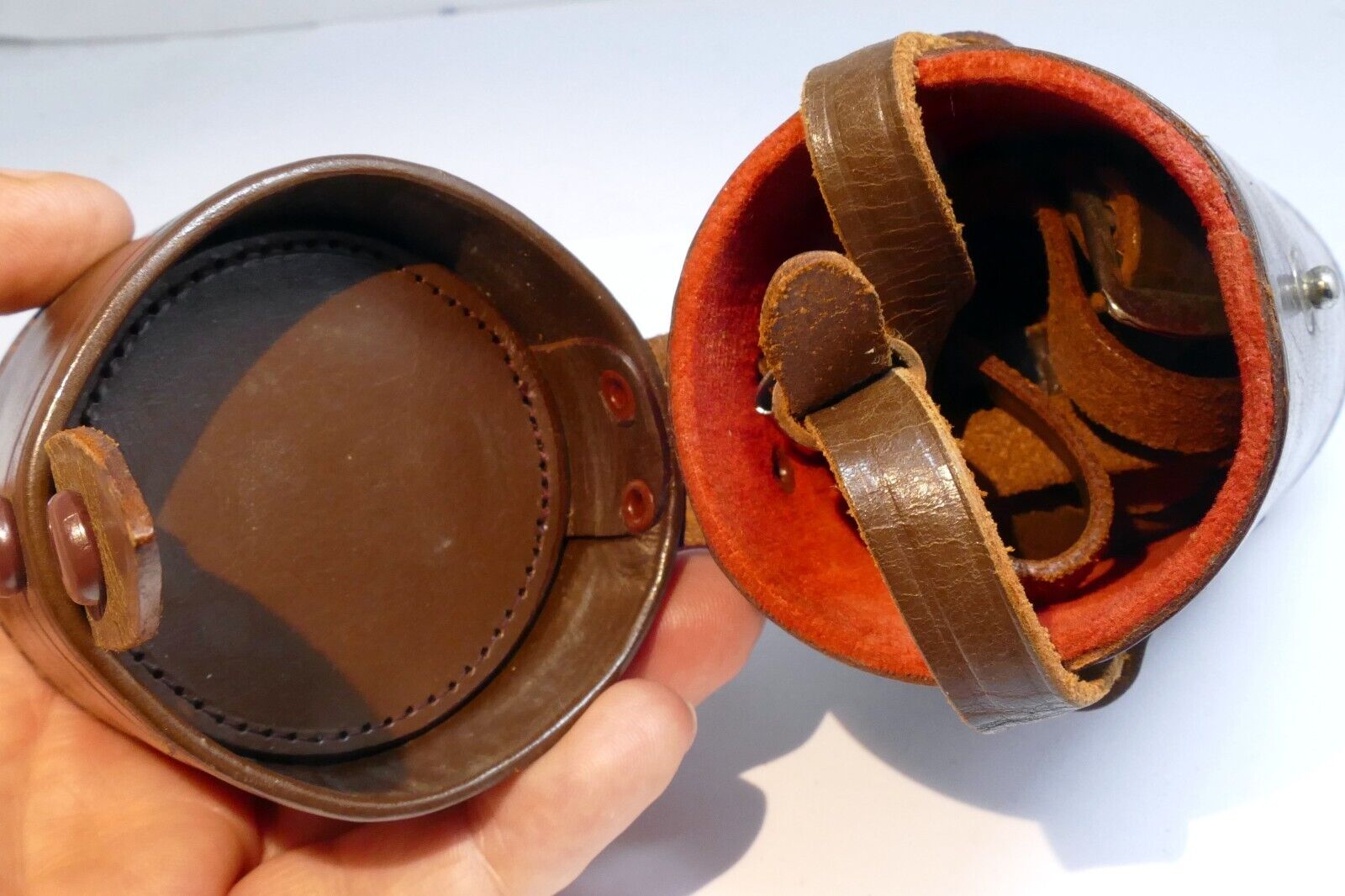 Leather Case for Canon 85mm f2 1:2 Serenar  L39 LTM  Lens rangefinder