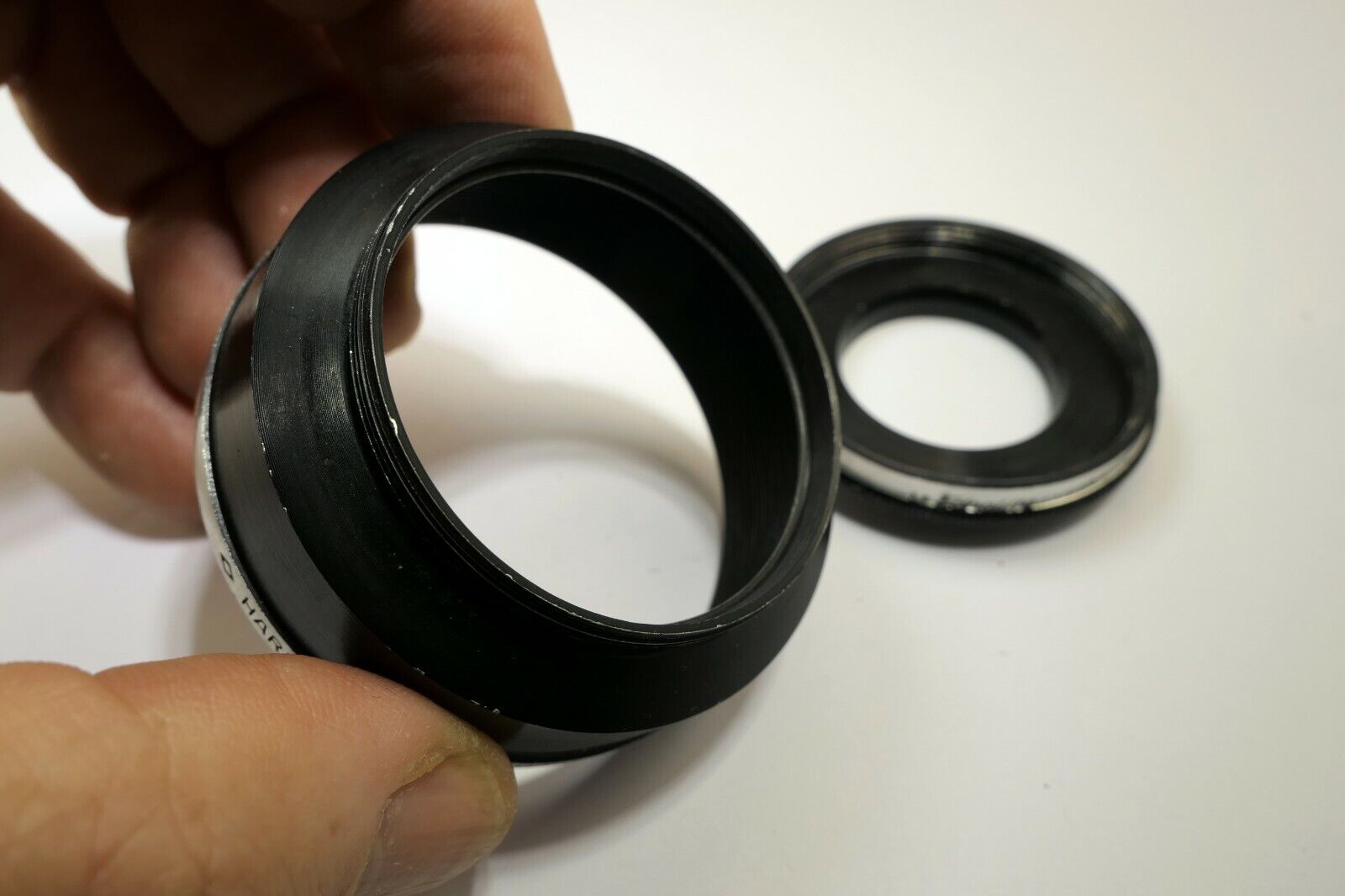 Harrison Series 6 VI 44mm OD lens hood shade metal w/ 30mm OD threads on bottom