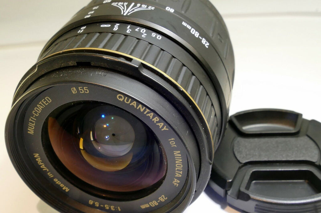 Quantaray 28-80mm f3.5-5.6 AF Lens For Minolta/Sony α37 α58 α68 230