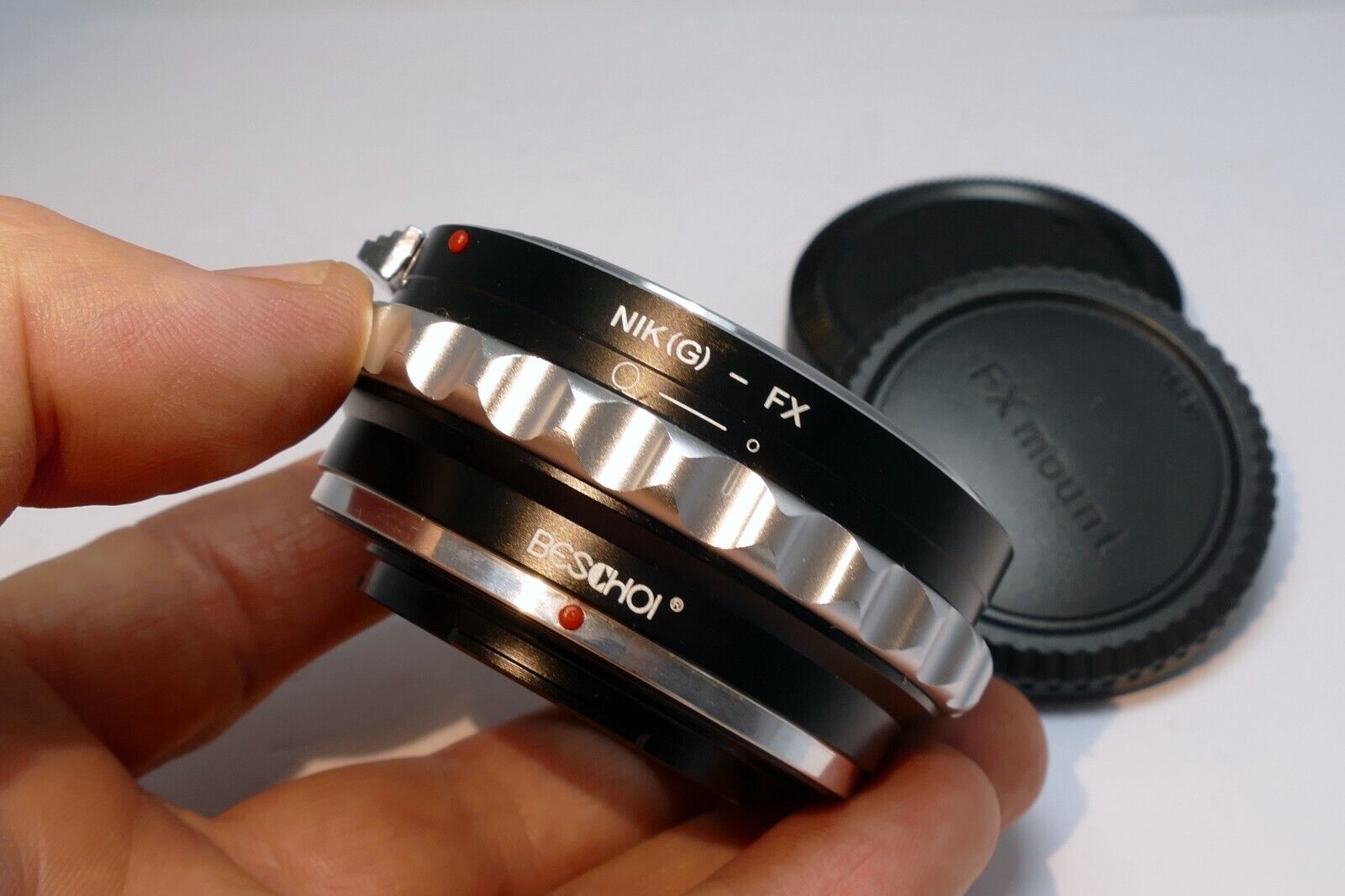 Nikon G Lens Mount Adapter with Aperture Control Ring for Fuji X camera Fujifilm
