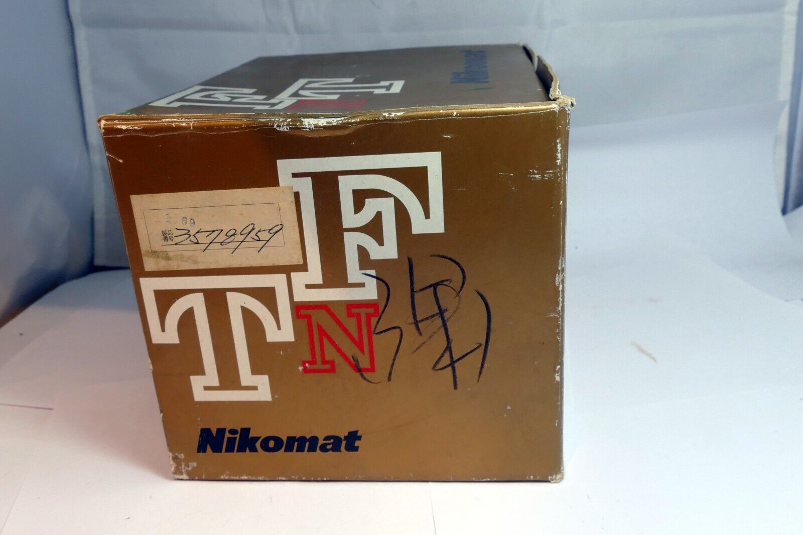 Empty Box for  Nikon Nikomat FTn camera Nikkormat FT-n ( an empty box only)