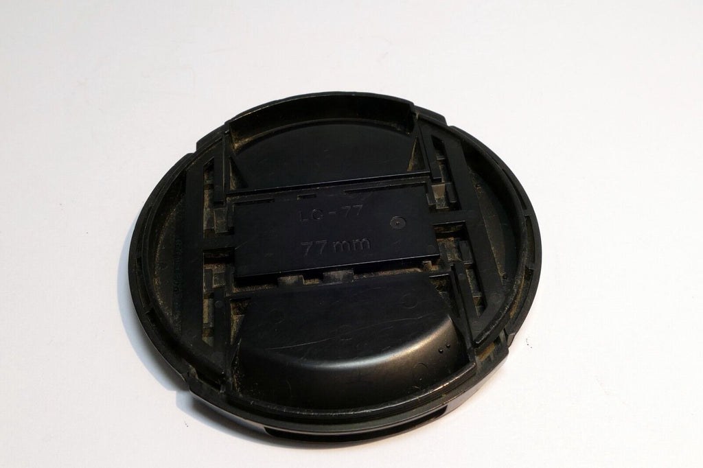 Nikon 77mm lens front cap (all black)