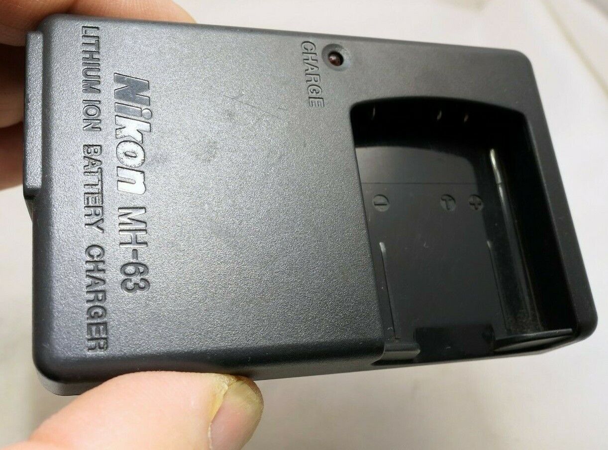 Nikon MH-63 AC battery charger adapter for Coolpix camera genuine EOM