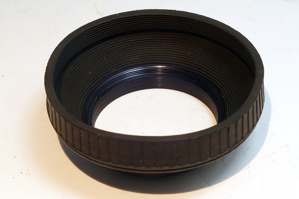 49mm Lens Hood Shade rubber threaded screw in for 50mm f1.9