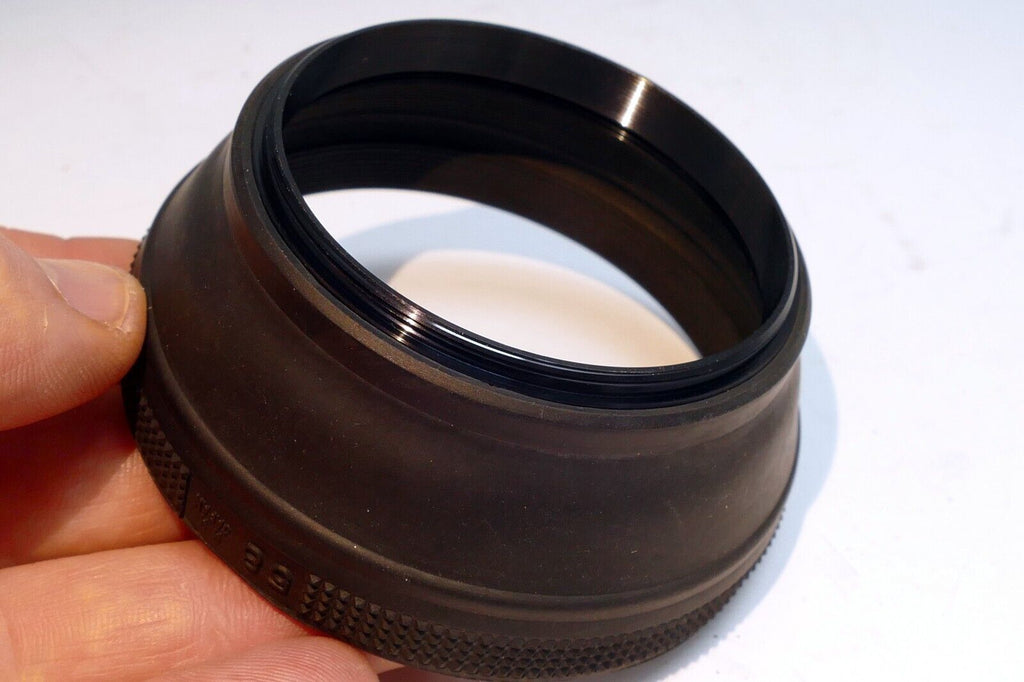 58mm Rubber  Lens Hood Shade Double threaded for 57mm f1.4