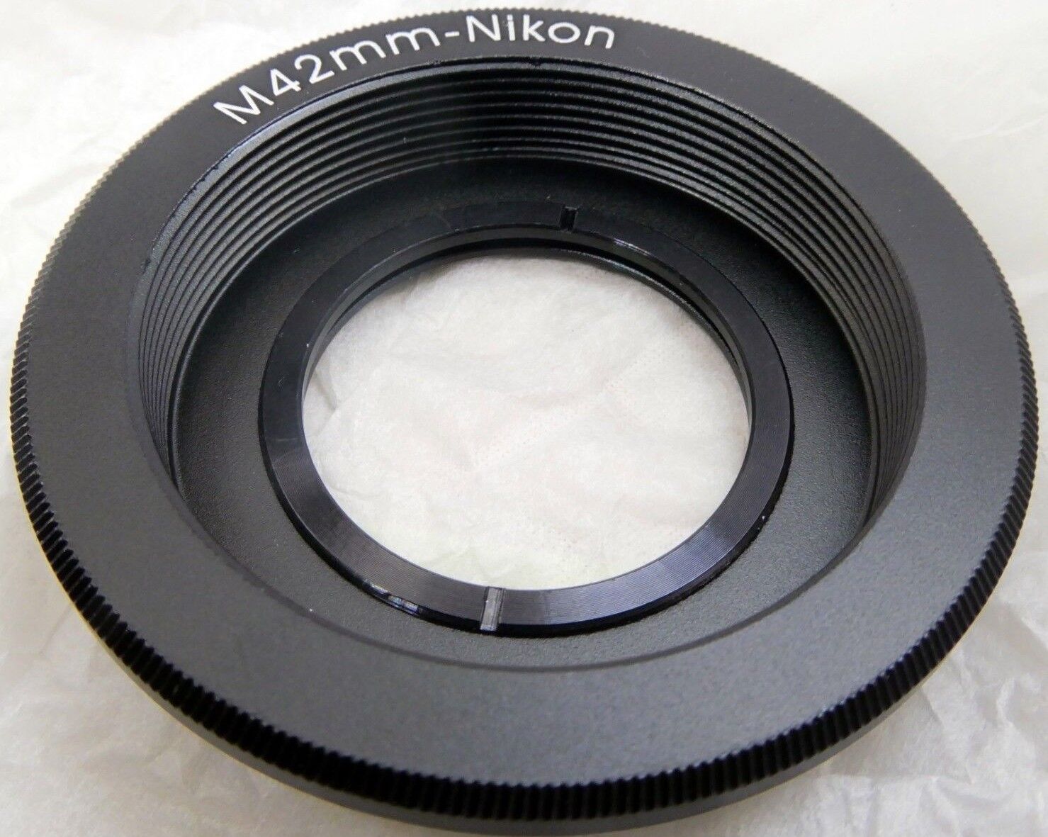 M42 Pentax Vite Obiettivo Per Nikon F Ai-S Fotocamera Anello Adattatore W Vetro