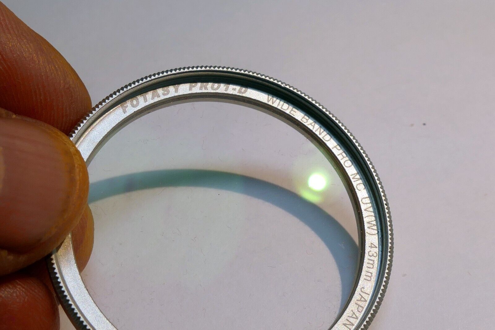 Fotasy 43mm UV Filter Objektiv Einschrauben Typ Ultraviolet Pro-1D Profi Digital