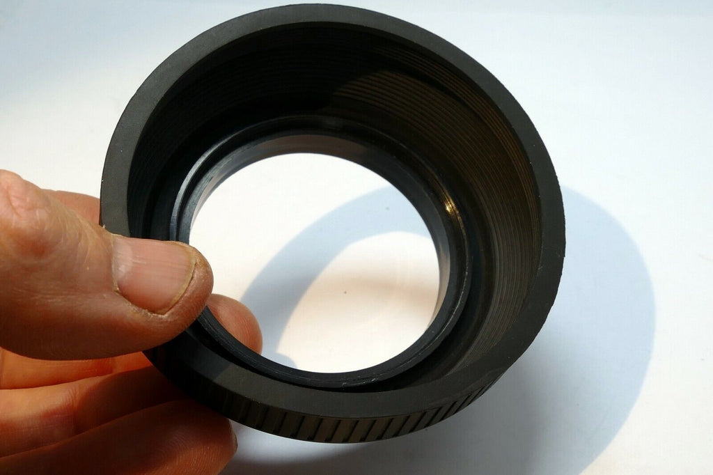 55mm Rubber Lens Hood Shade screw in Telephoto 135mm f2.8 f3.5