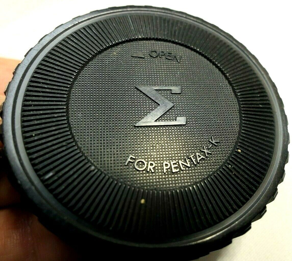 Sigma Rear Lens Cap for Pentax K mount  lenses mini wide 28mm