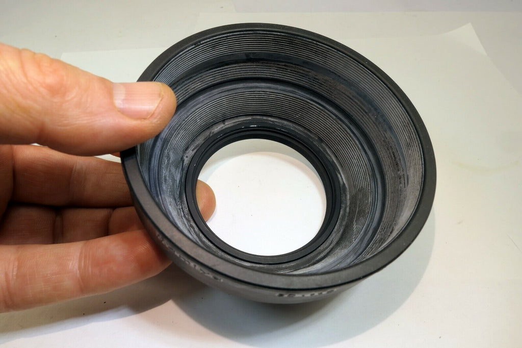 58mm screw in Mamiya Rubber Lens Hood Shade Sekor 80mm f2.8 M645 manual focus