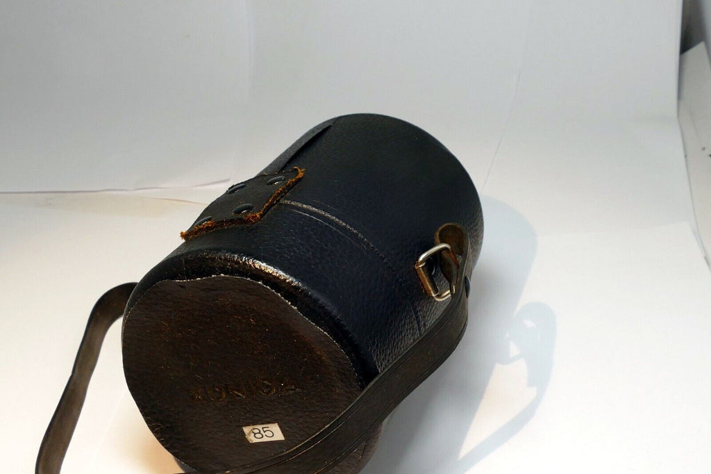 Konica Hexanon  85mm f1.8  AR empty  Hard case for lens genuine OEM vintage