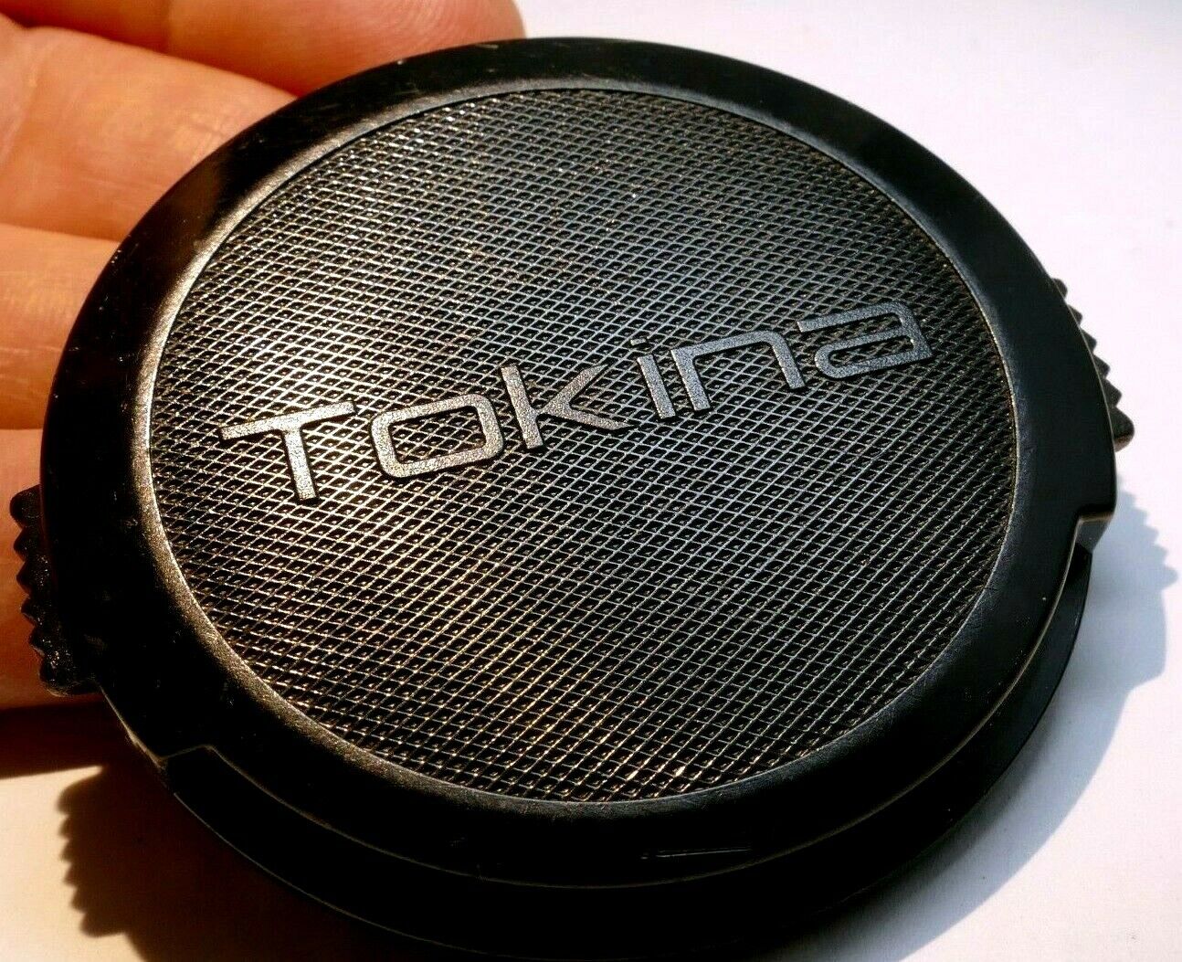 Tokina 55mm Front Cap Plastic center snap on for AT-X Macro 90mm F2.5