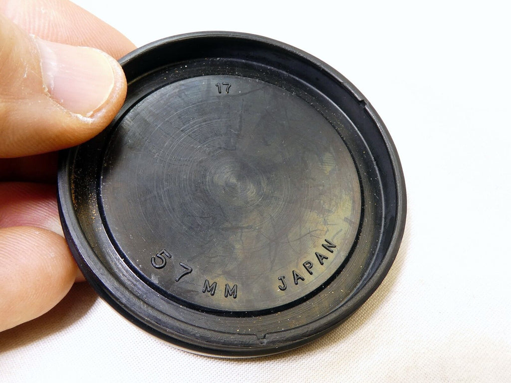 Vivitar 55mm Lens Front Cap Slip on type plastic 57mm ID