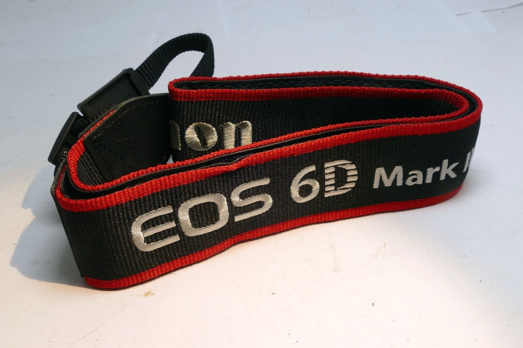 Canon EOS 6D Mark II SLR Digital Camera Neck Shoulder Strap - Genuine OEM - MINT
