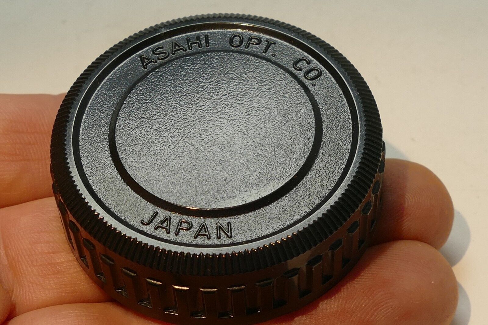Pentax asahi Op. Co Rear Lens Cap for 50mm f1.4 Takumar K PK mount - Genuine OEM