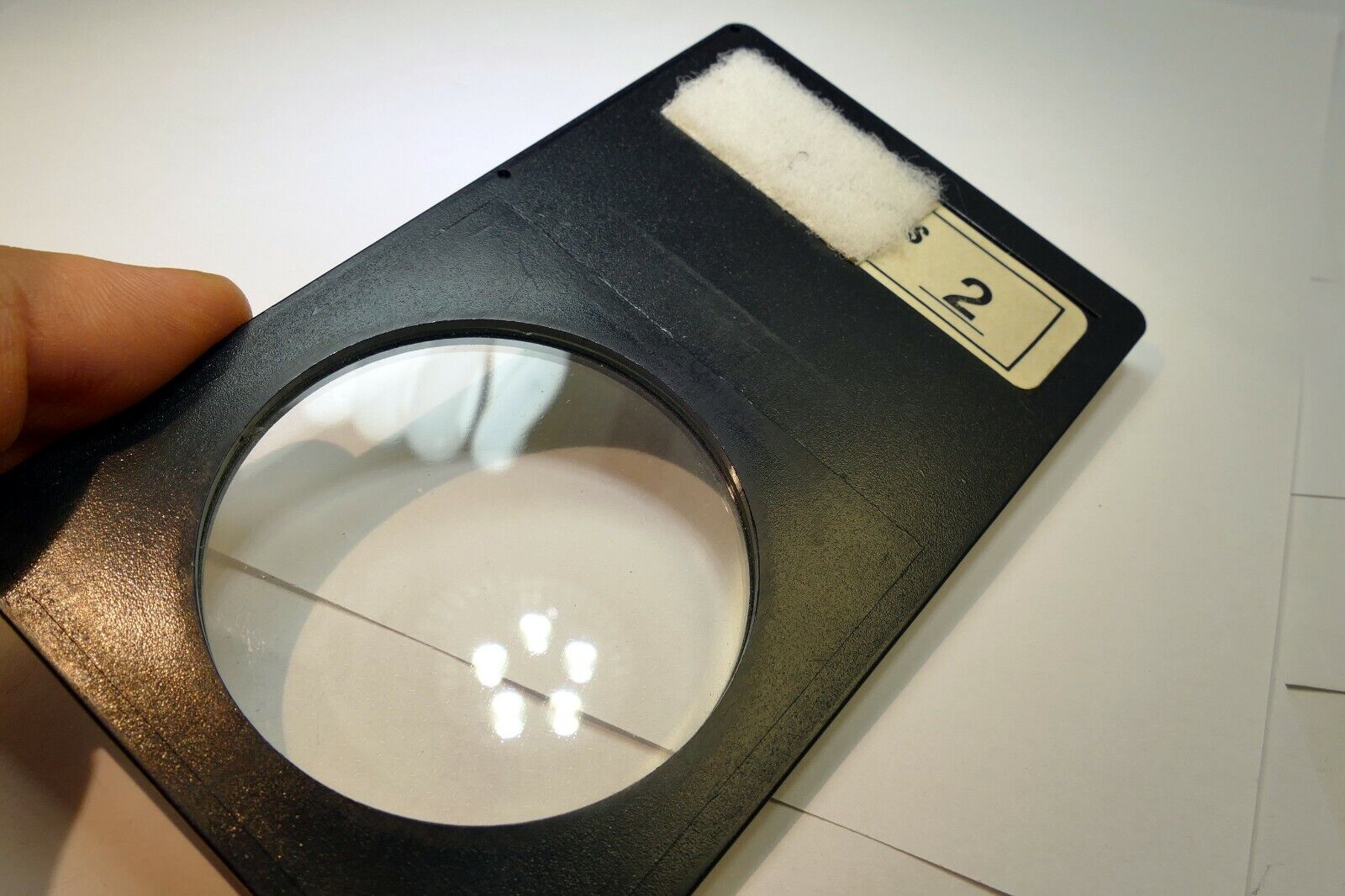 TALLYN Soft Fuser # 2 Filter 3 inch for Portraiture Lindahl Diffusion Focus