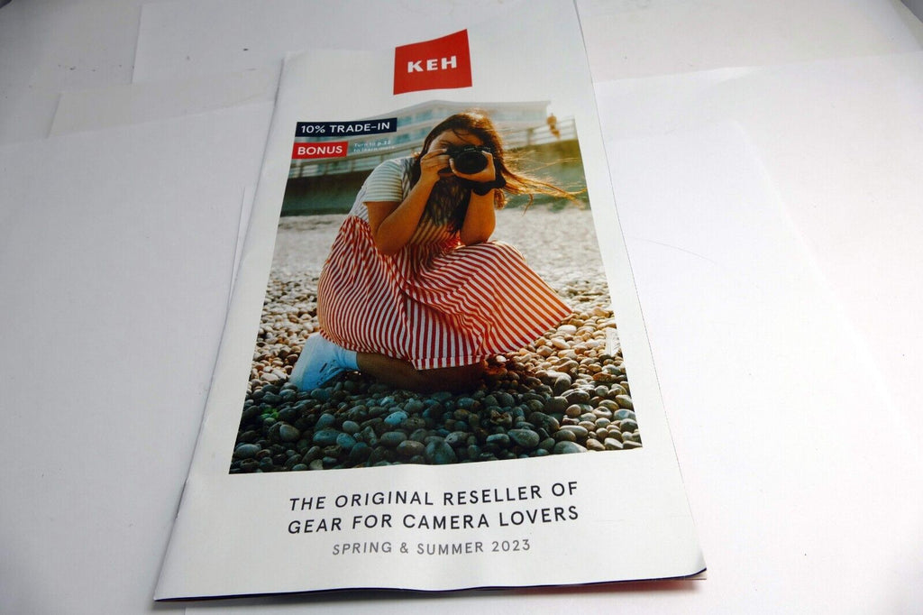 KEH brochure trade-in information reseller of camera gear 2023 Brochure