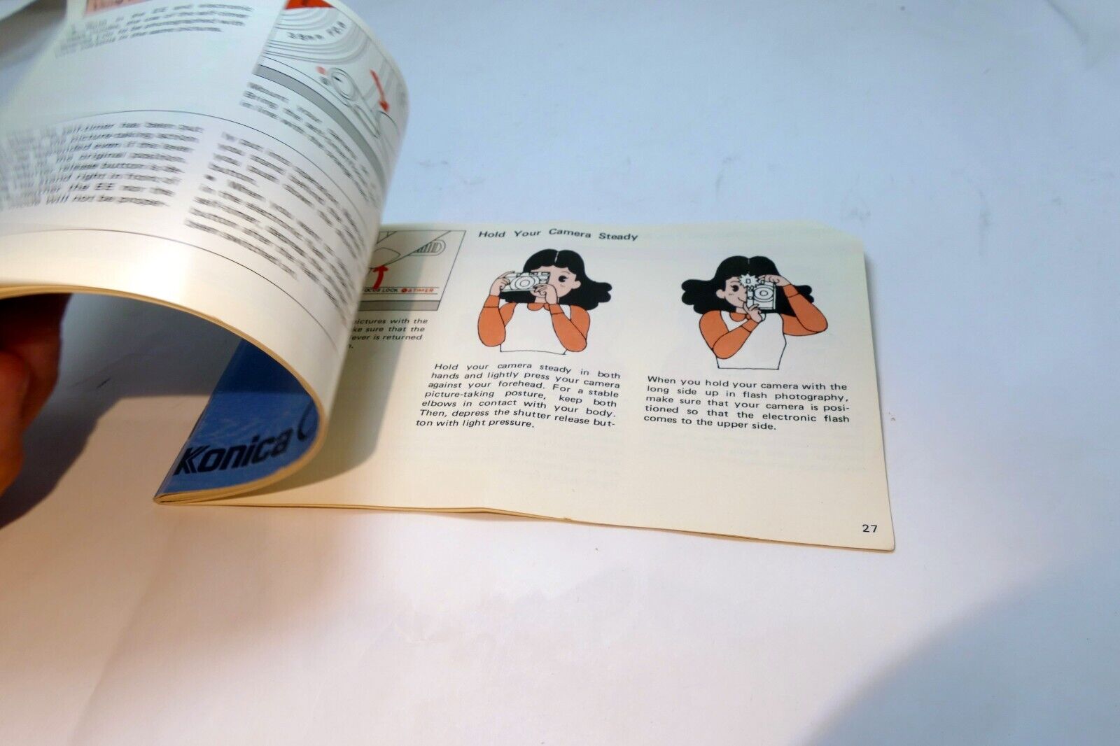 Konica C35 MF Camera Guide Booklet/Manual  English EN