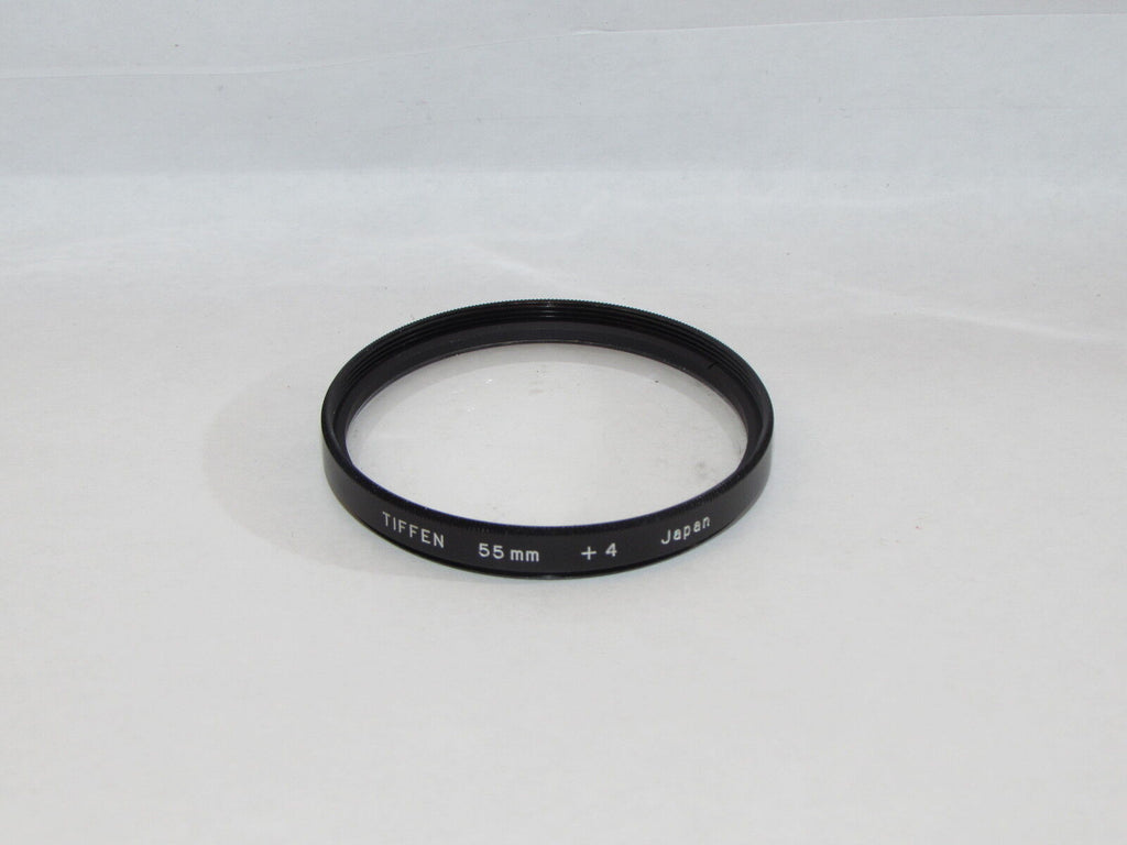 Used Tiffen +4 Close up Macro No 4 55mm Lens Filter Made in Japan O40349