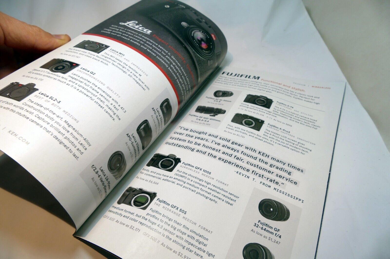 KEH brochure trade-in information Advertisement 2023 Brochure - 10% off Bonus