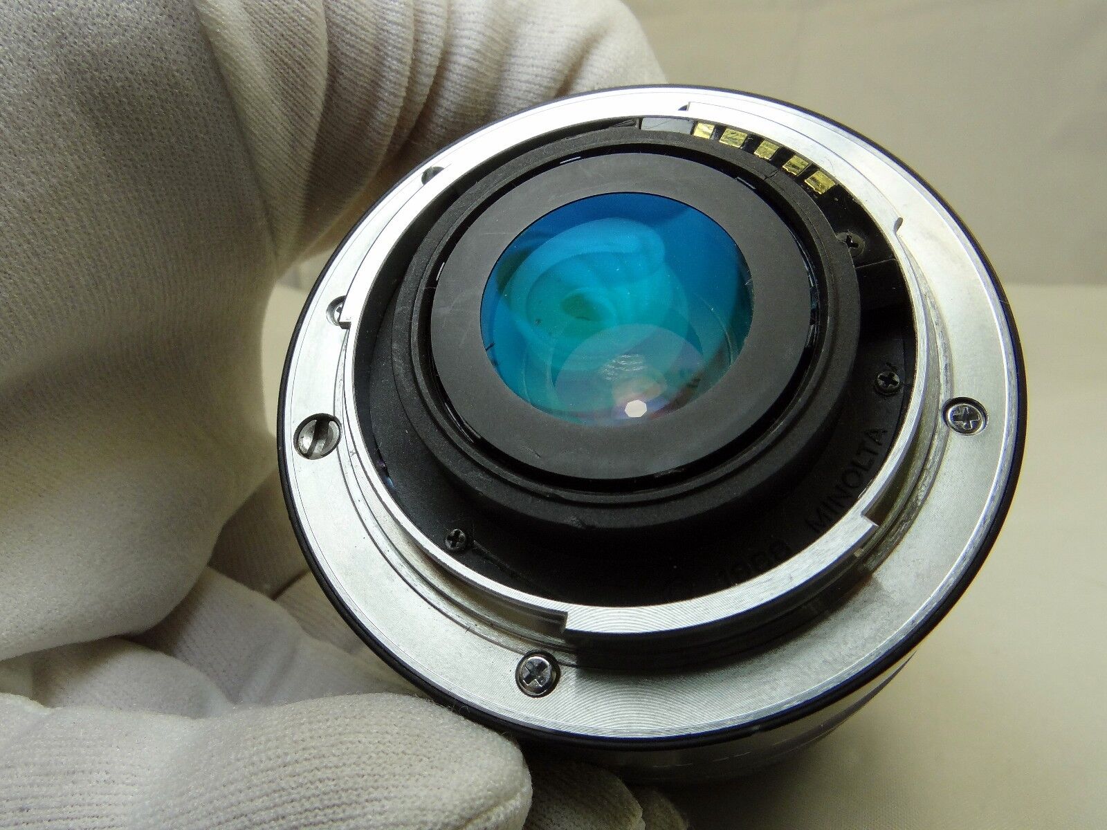 Minolta 35-80mm f4-5.6 Lens Maxxum Haze inside - Parts or Repair AS IS