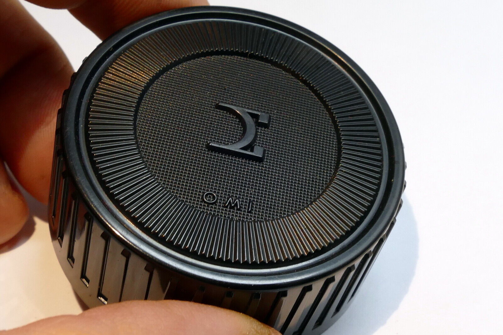 Sigma  Rear lens cap for OM Olympus manual focus wide angle deep 16mm 18mm