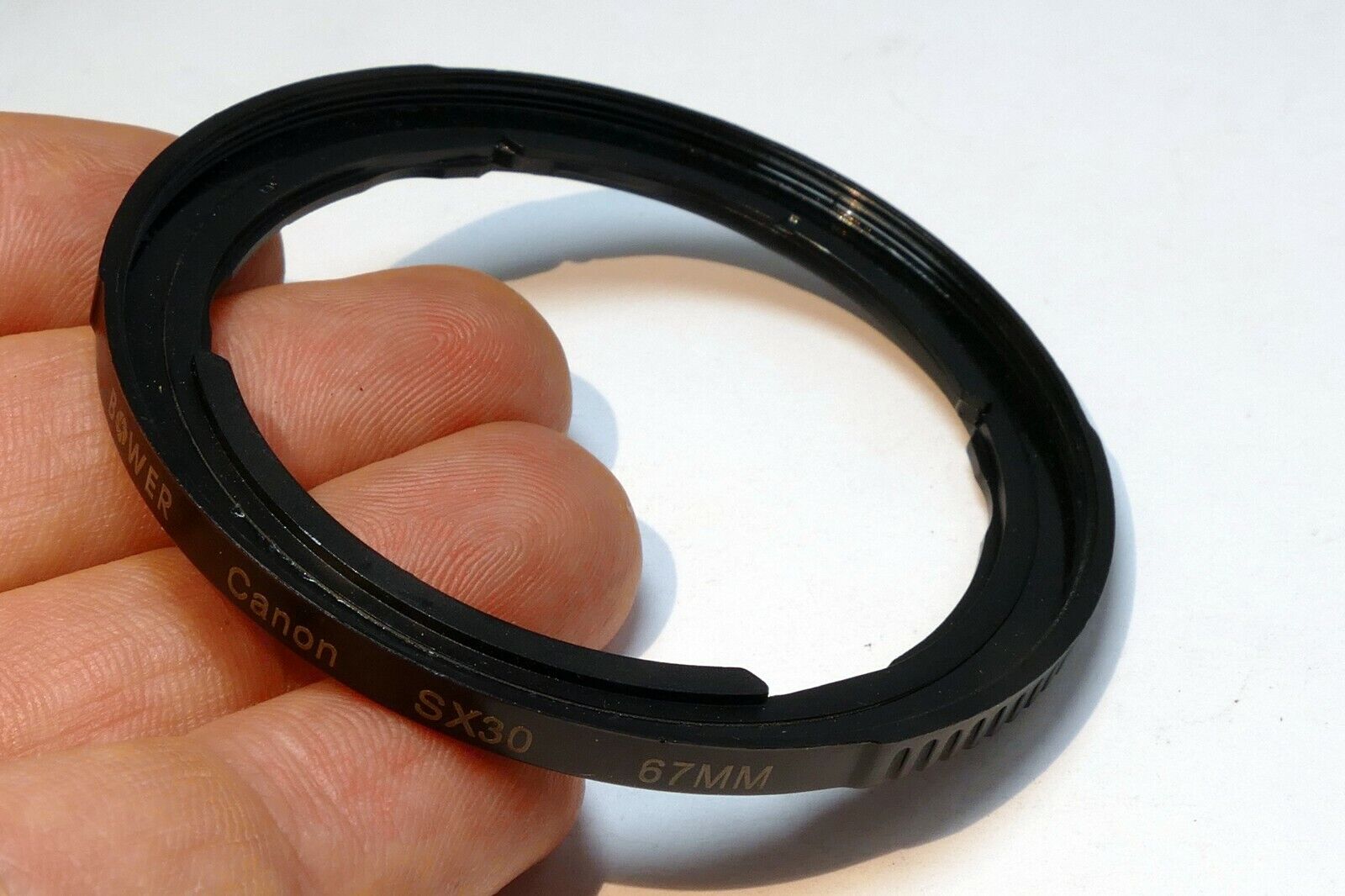 67mm Plastic Ring Adapter For Canon SX540 SX530 SX70 SX30 SX20 cameras