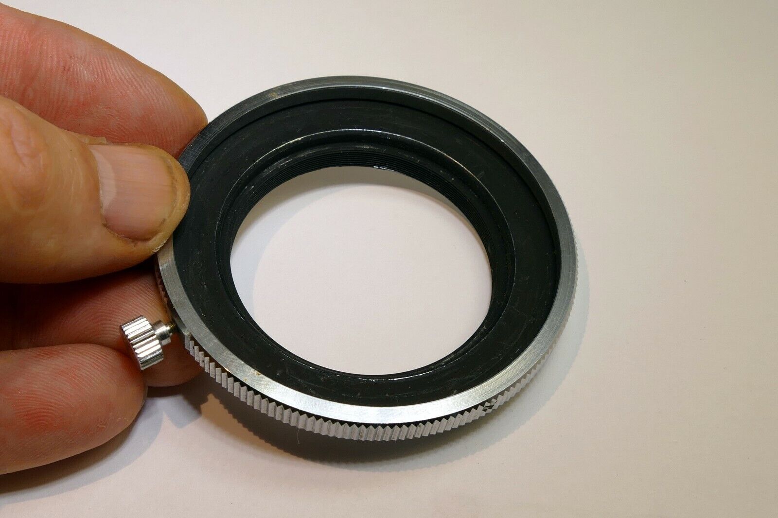 Konica AR Reverse Mount adapter for macro Close up lens 55mm slip on type