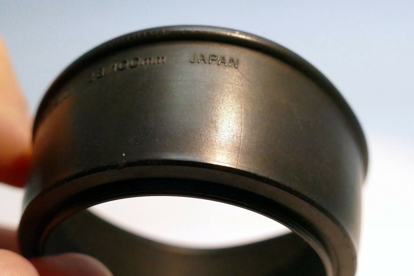 Olympus OM 85mm f2.0 100mm f2.8  lens hood shade for OEM Genuine rubber Zuiko