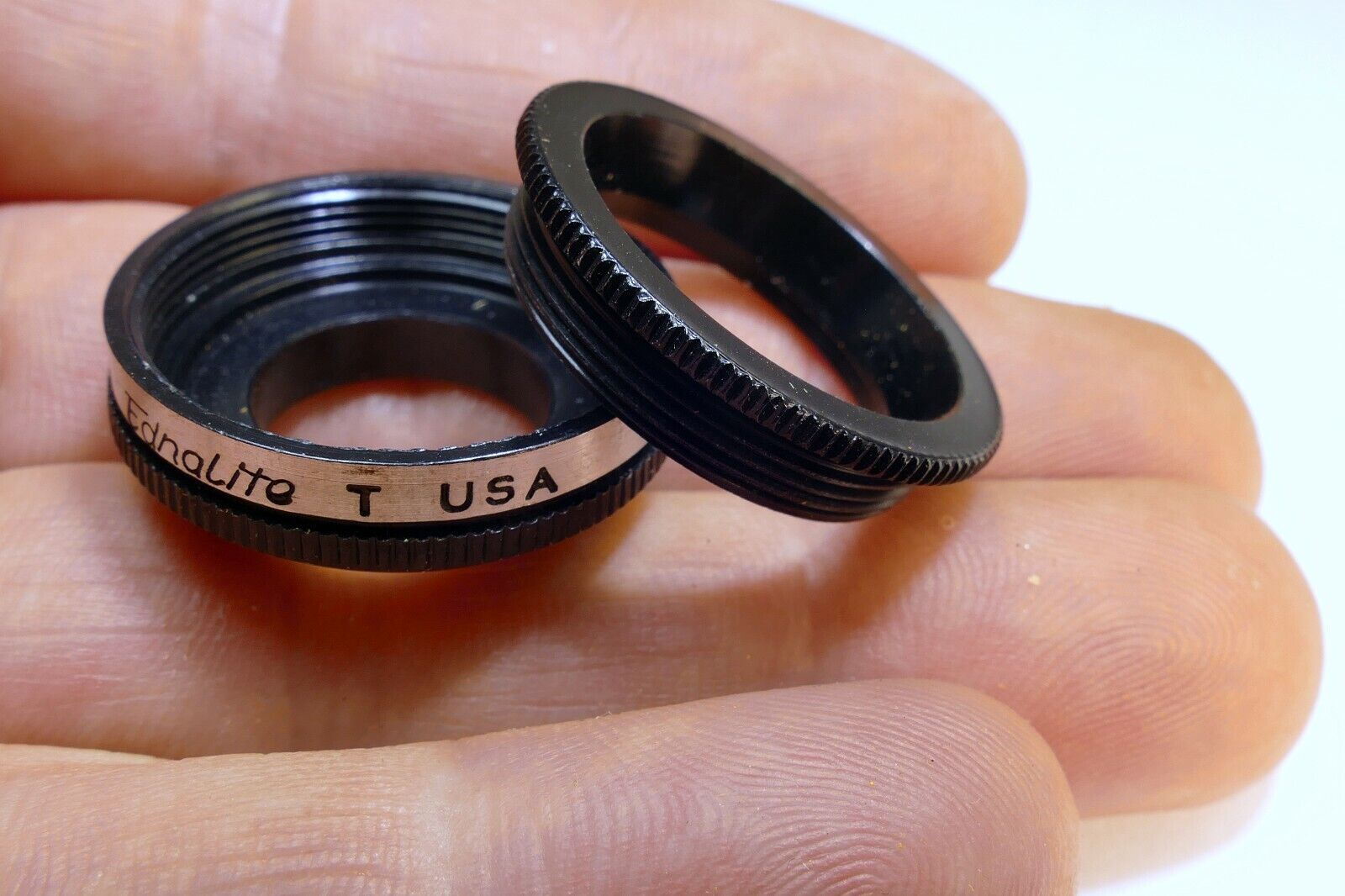 Ednalite T series IV 4 Filter holder  w/ retaining ring 18mm screw in type