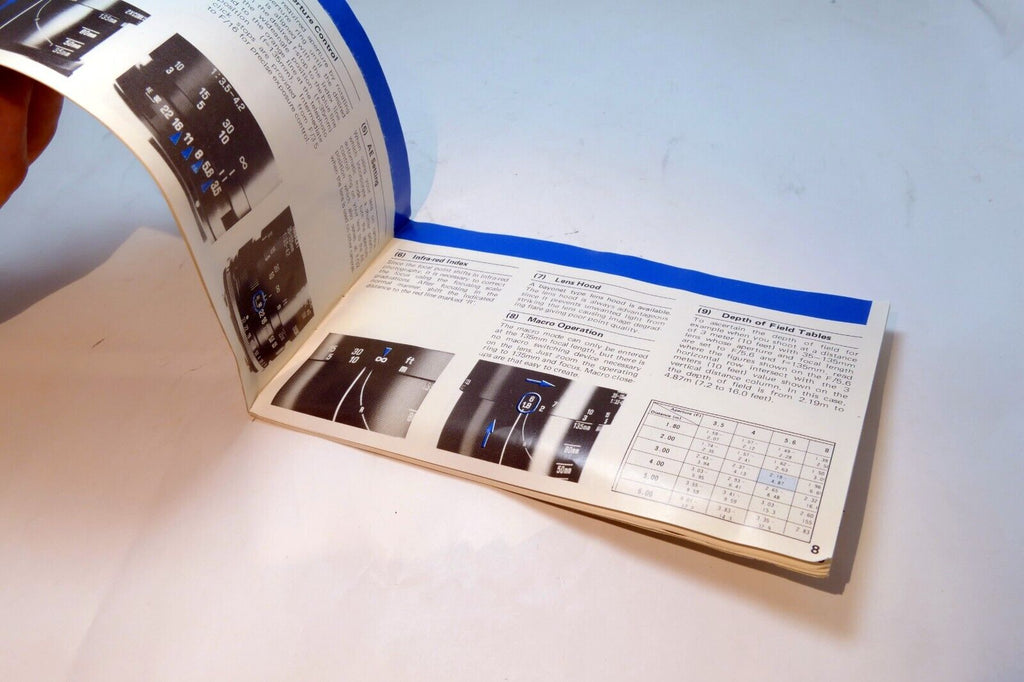 Tamron 35-135mm f3.5-4.2 lens Owner's Manual Adaptall guide